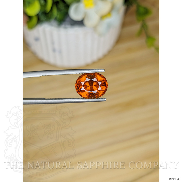 3.51 Ct. Hessonite Garnet from Madagascar