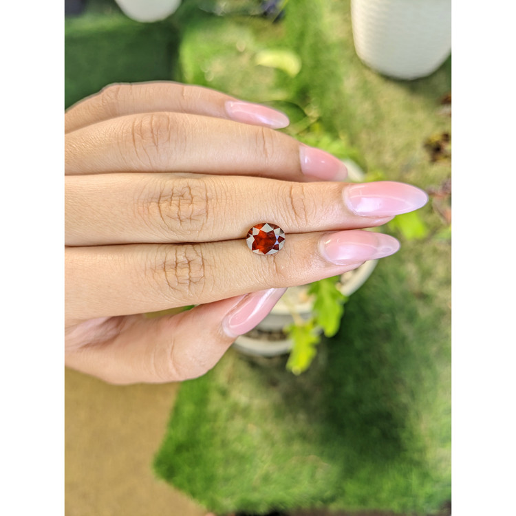 2.12 Ct. Hessonite Garnet from Madagascar