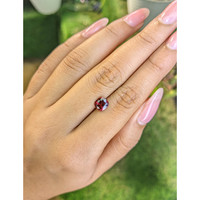 1.35 Ct. Garnet from Ceylon (Sri Lanka) Life Style
