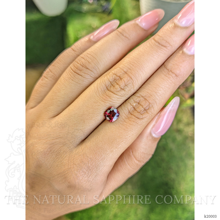 1.35 Ct. Garnet from Ceylon (Sri Lanka)
