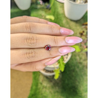 1.35 Ct. Garnet from Ceylon (Sri Lanka) Life Style
