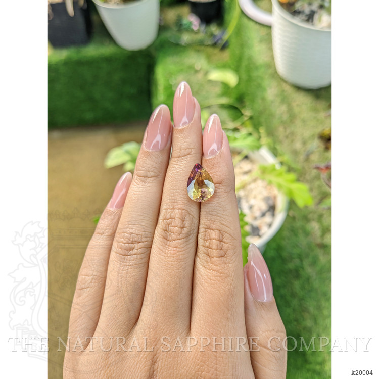 5.37 Ct. Ametrine from Ceylon (Sri Lanka)