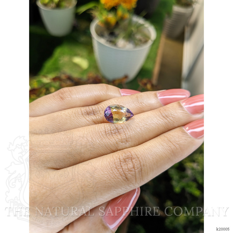 4.87 Ct. Ametrine from Ceylon (Sri Lanka)