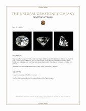 4.45 Ct. White Topaz from Ceylon (Sri Lanka) Appraisal