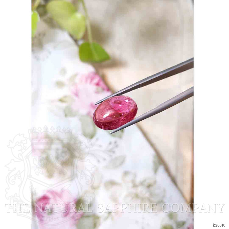 11.53 Ct. Cabochon Rubellite Tourmaline from Brazil