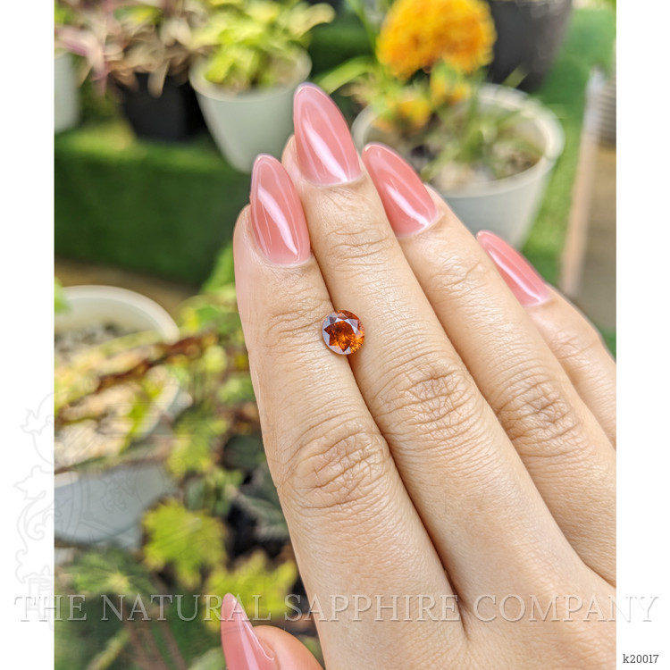 1.32 Ct. Hessonite Garnet from Madagascar