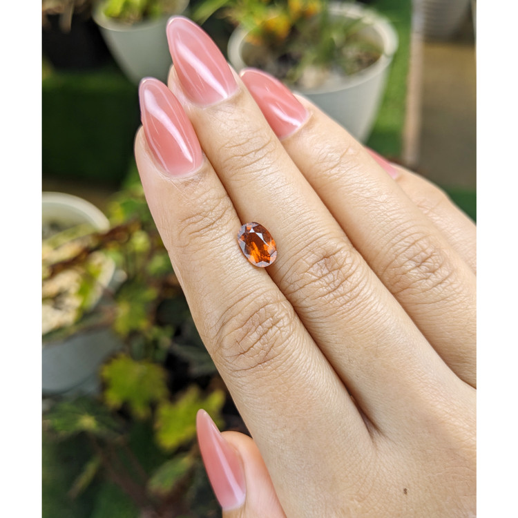 1.59 Ct. Hessonite Garnet from Madagascar