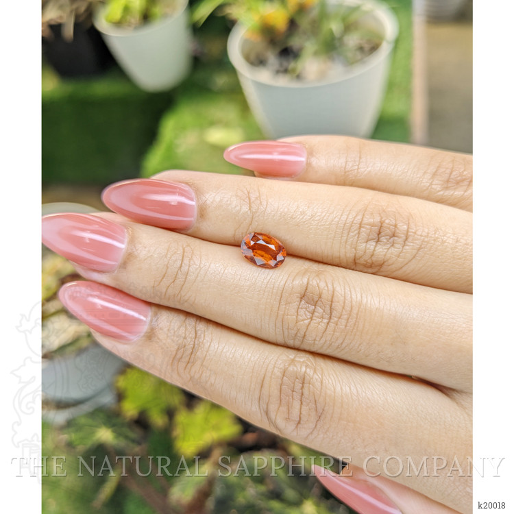 1.59 Ct. Hessonite Garnet from Madagascar