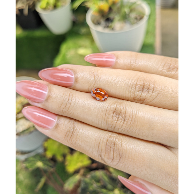 1.59 Ct. Hessonite Garnet from Madagascar