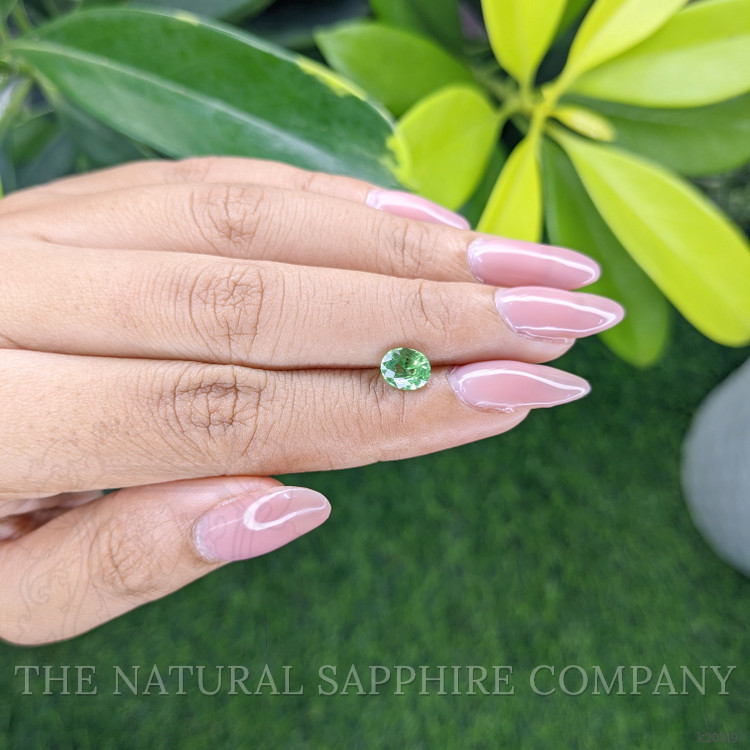 1.04 Ct. Tsavorite Garnet from Tanzania