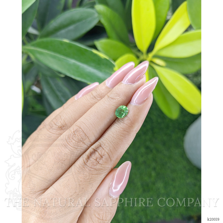 1.04 Ct. Tsavorite Garnet from Tanzania