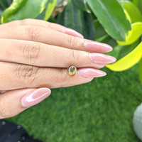 1.72 Ct. Cabochon Chrysoberyl from Ceylon (Sri Lanka) Life Style