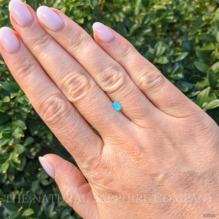 0.22 Ct. Paraiba Tourmaline from Brazil