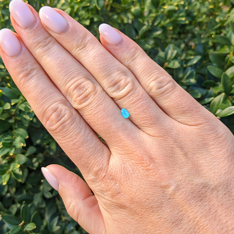 0.22 Ct. Paraiba Tourmaline from Brazil