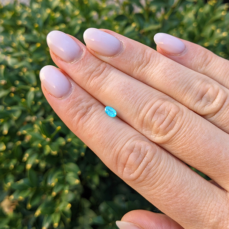 0.22 Ct. Paraiba Tourmaline from Brazil