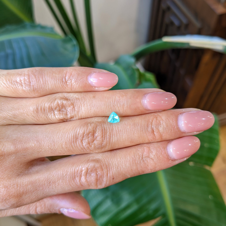 0.38 Ct. Paraiba Tourmaline from Brazil