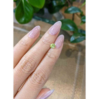 0.65 Ct. Demantoid Garnet from Madagascar Life Style