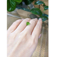 2.11 Ct. Peridot from Burma (Myanmar) Life Style