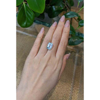 5.72 Ct. Aquamarine from Brazil Life Style