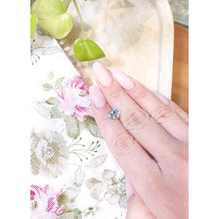 1.58 Ct. Aquamarine from Brazil