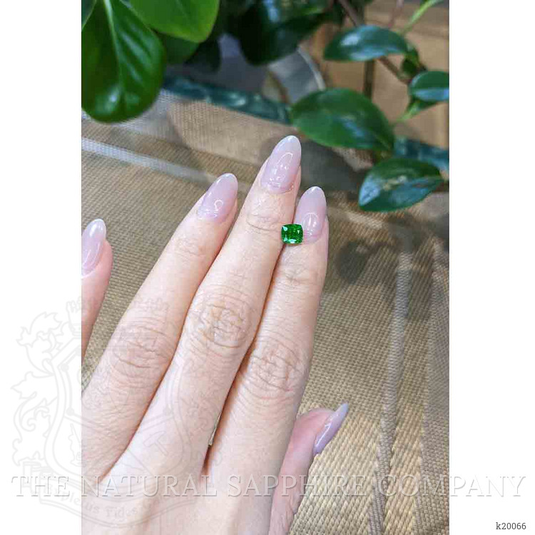 1.08 Ct. Tsavorite Garnet from Tanzania