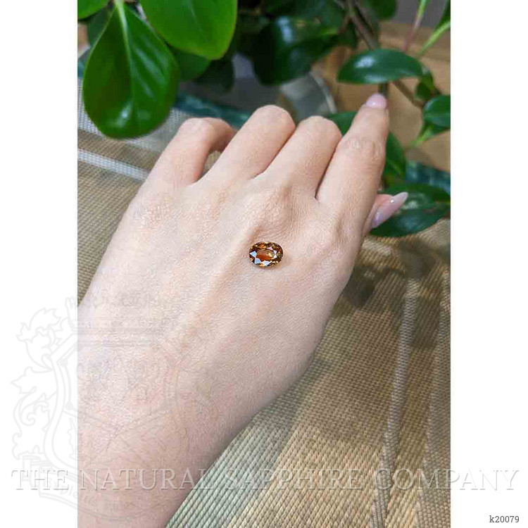 3.34 Ct. Zircon from Ceylon (Sri Lanka)