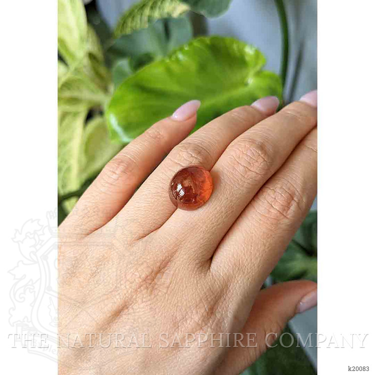 16.01 Ct. Cabochon Spessartite Garnet from Madagascar