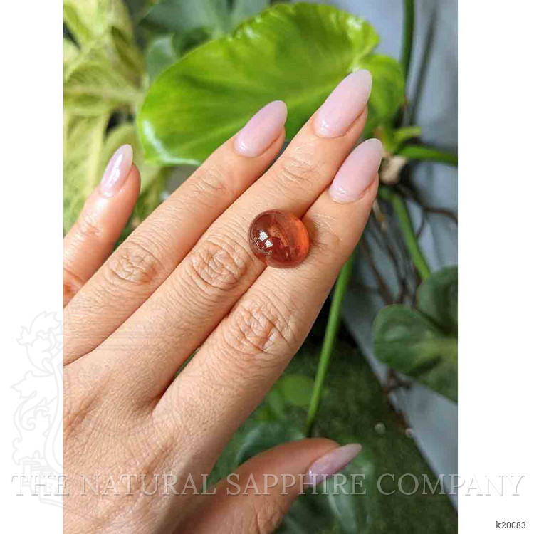 16.01 Ct. Cabochon Spessartite Garnet from Madagascar