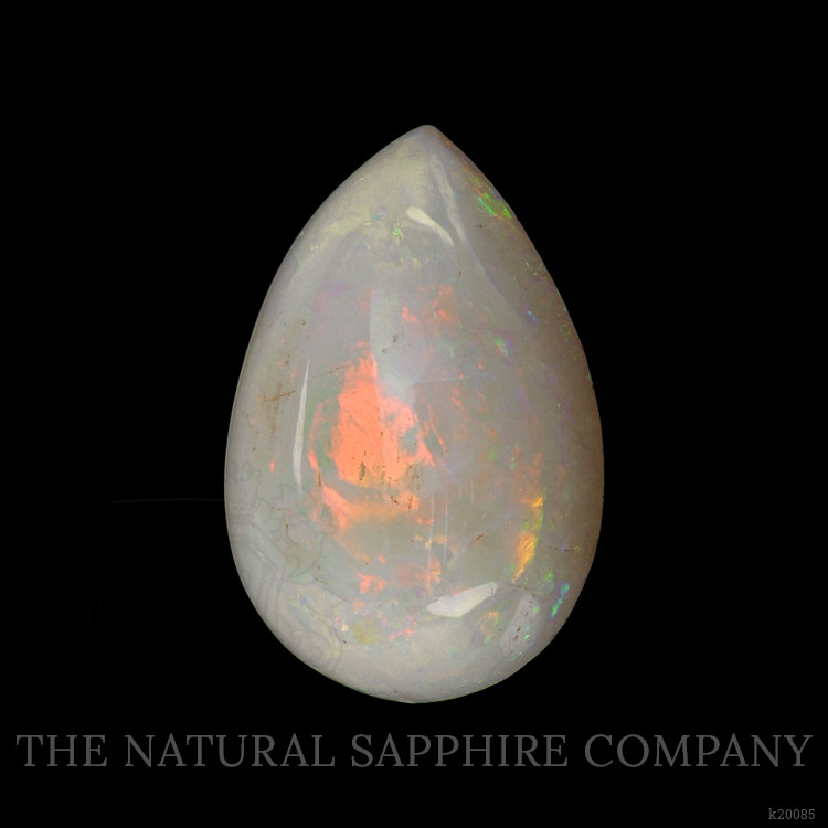 10.32 Ct. Cabochon White Opal from Ethiopia