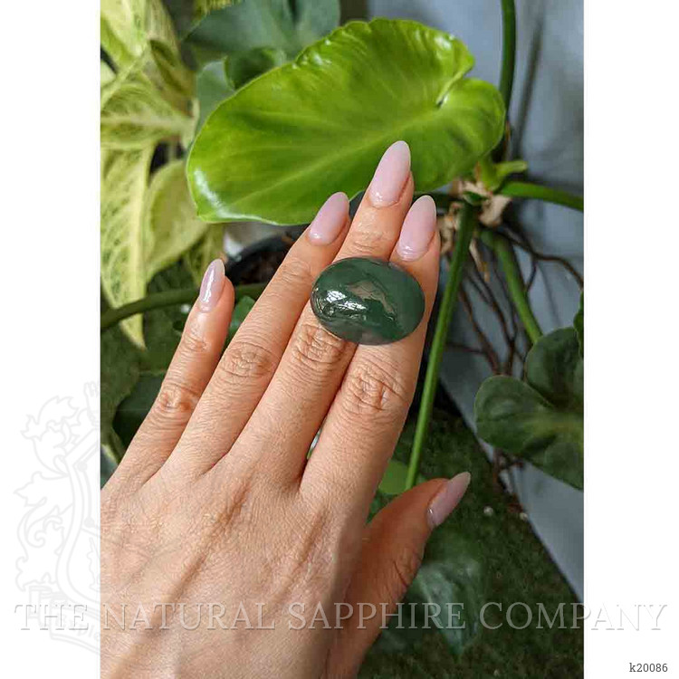59.38 Ct. Cabochon Jade from Burma (Myanmar)