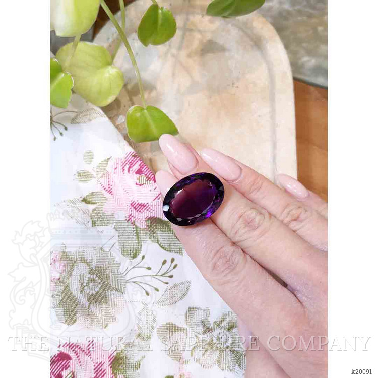 36.70 Ct. Amethyst from Brazil