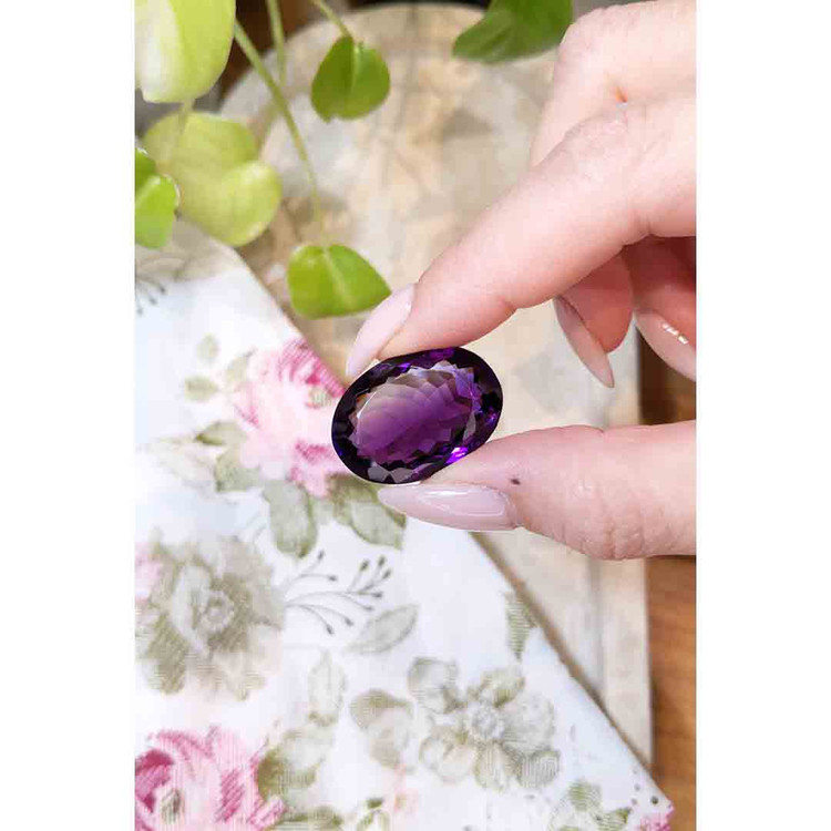 36.70 Ct. Amethyst from Brazil
