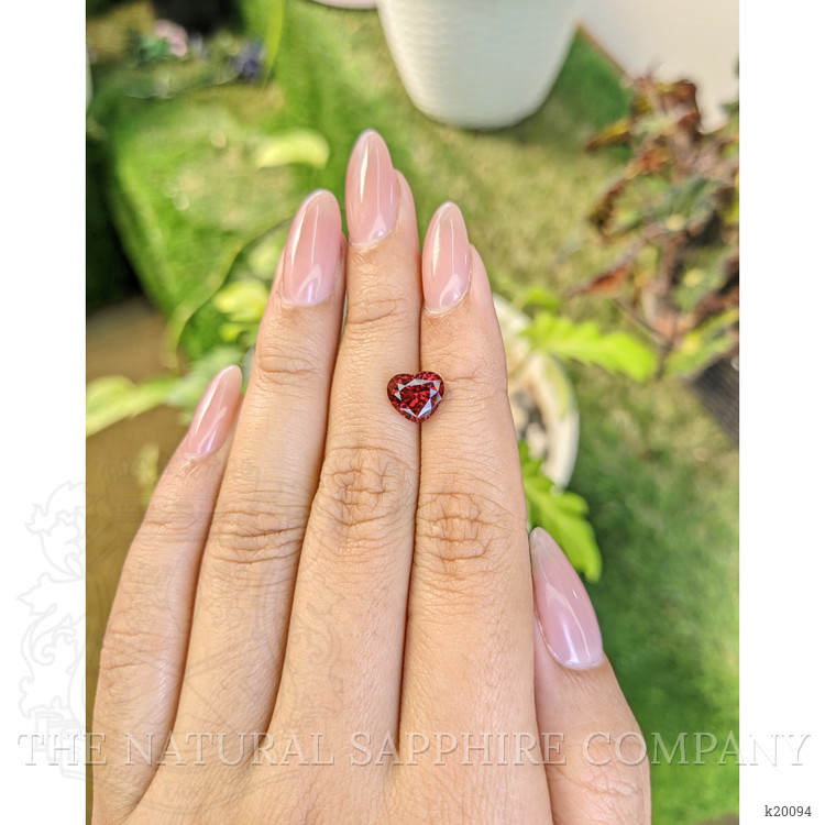 2.54 Ct. Garnet from Ceylon (Sri Lanka)