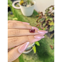 3.16 Ct. Garnet from Ceylon (Sri Lanka) Life Style