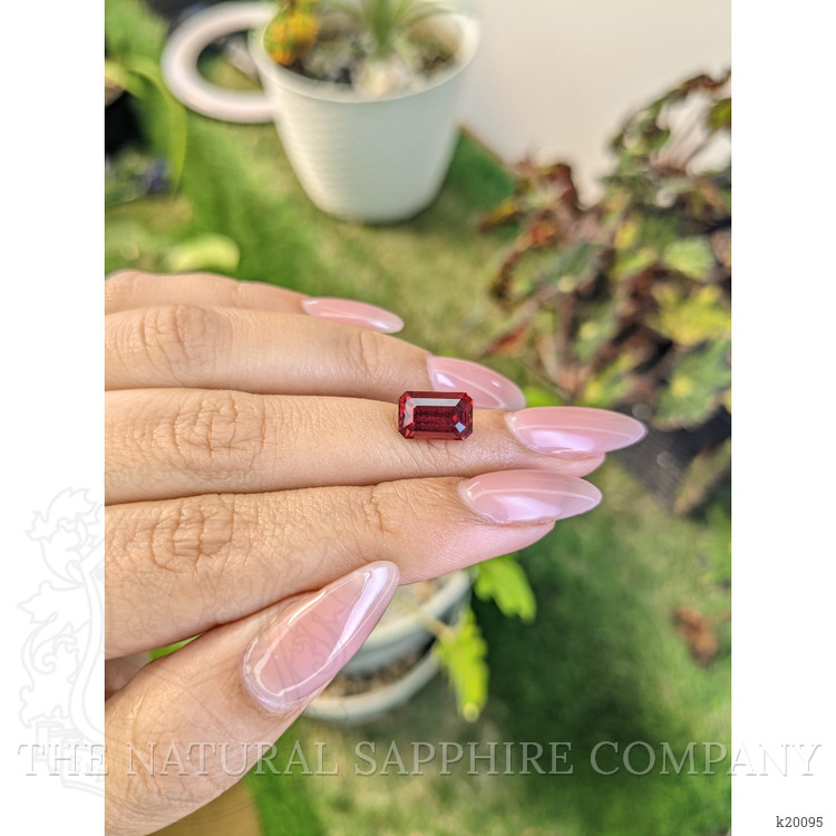 3.16 Ct. Garnet from Ceylon (Sri Lanka)