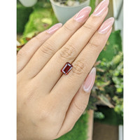 3.16 Ct. Garnet from Ceylon (Sri Lanka) Life Style