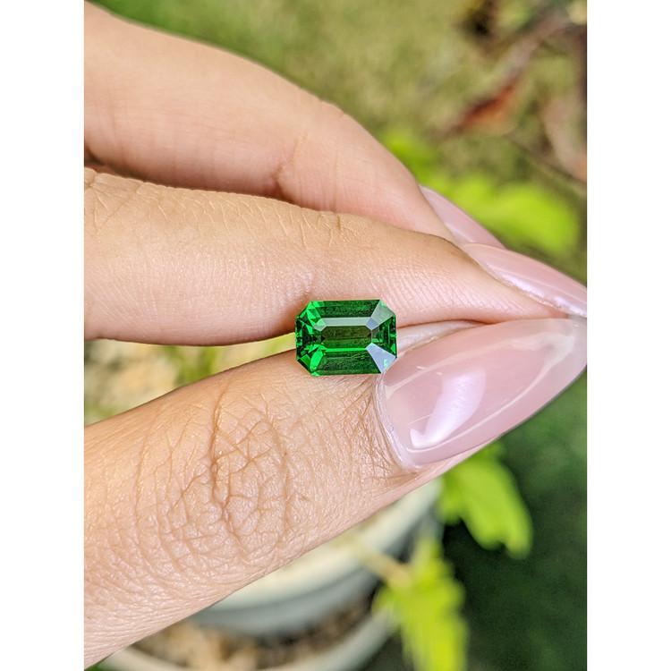2.04 Ct. Tsavorite Garnet from Madagascar