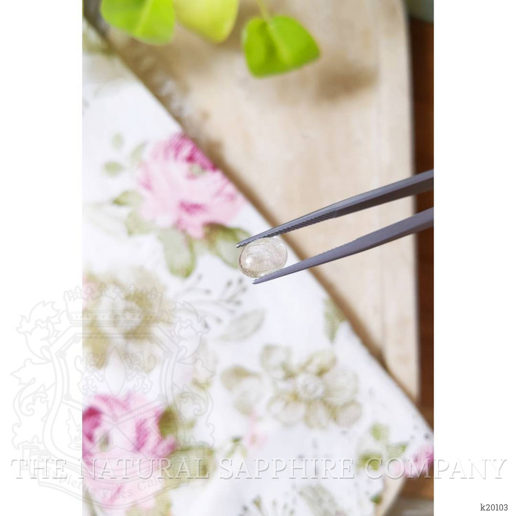 1.89 Ct. Cabochon Rutilated Quartz from Brazil