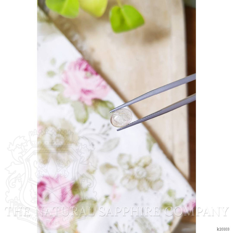 1.89 Ct. Cabochon Rutilated Quartz from Brazil