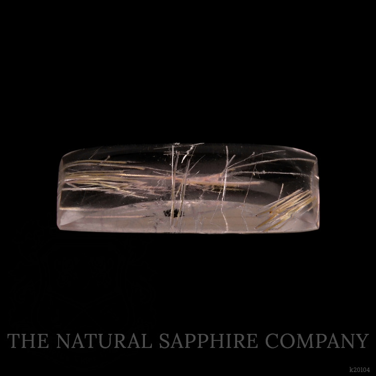 3.19 Ct. Cabochon Rutilated Quartz from Brazil