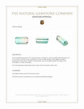 2.33 Ct. Tourmaline from Ceylon (Sri Lanka) Appraisal