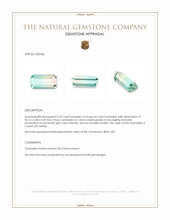 2.33 Ct. Tourmaline from Ceylon (Sri Lanka) Appraisal