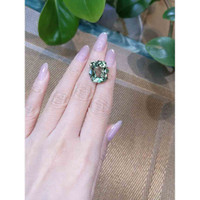 16.03 Ct. Prasiolite from Brazil Life Style