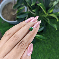 1.09 Ct. Tsavorite Garnet from Tanzania Life Style