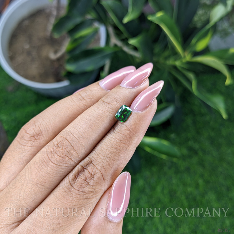 1.09 Ct. Tsavorite Garnet from Tanzania