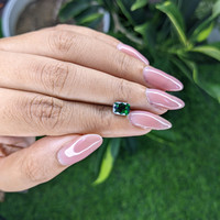 1.09 Ct. Tsavorite Garnet from Tanzania Life Style