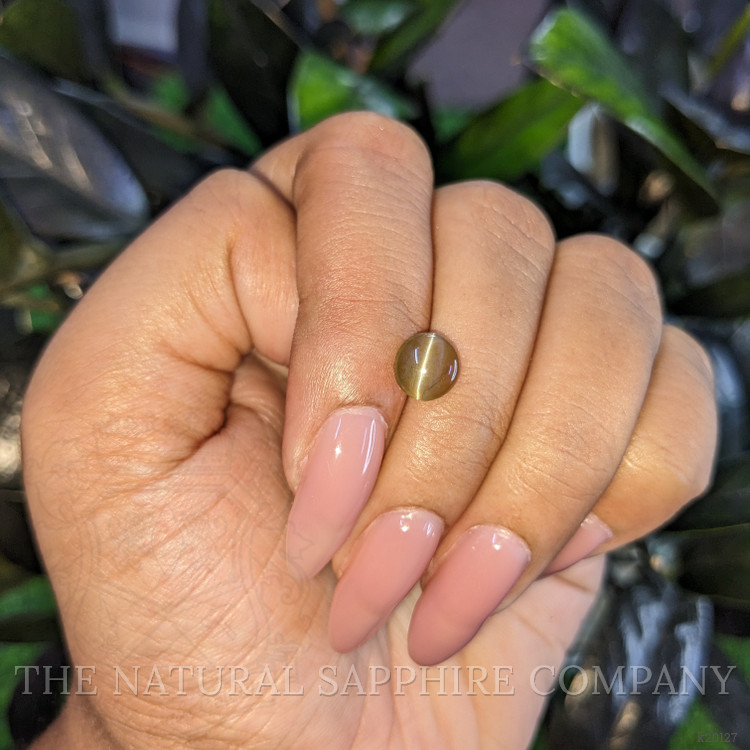 1.92 Ct. Cabochon Chrysoberyl from Ceylon (Sri Lanka)