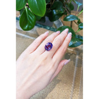 11.42 Ct. Amethyst from Africa Life Style