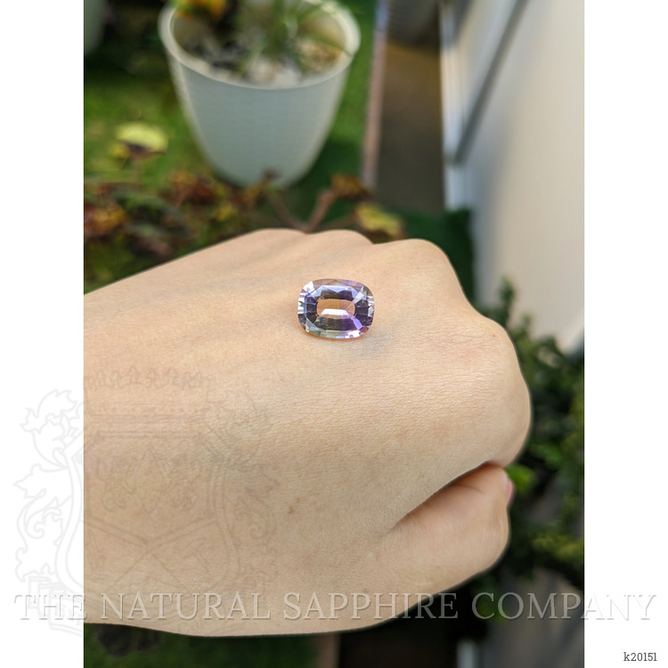4.25 Ct. Ametrine from Ceylon (Sri Lanka)