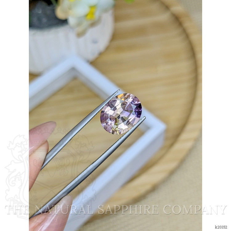 3.91 Ct. Ametrine from Ceylon (Sri Lanka)